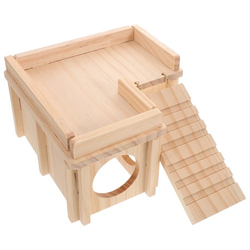Natural wood large bearded - natural,